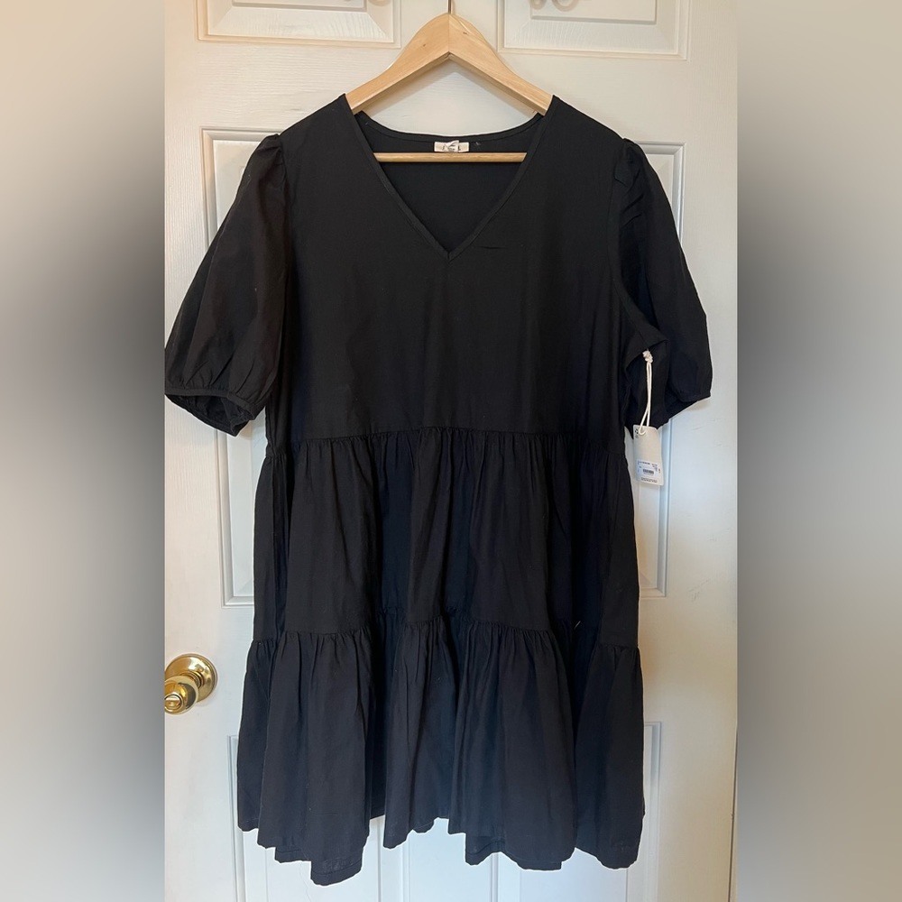 a.n.a. Babydoll dress black
